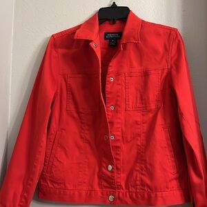 Jones New York Signature Jacket Orange color,size M